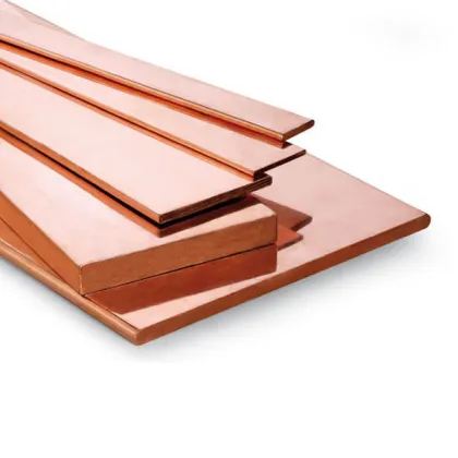 Полоса медная мягкая М2М 55х6,5 мм ГОСТ 434-78